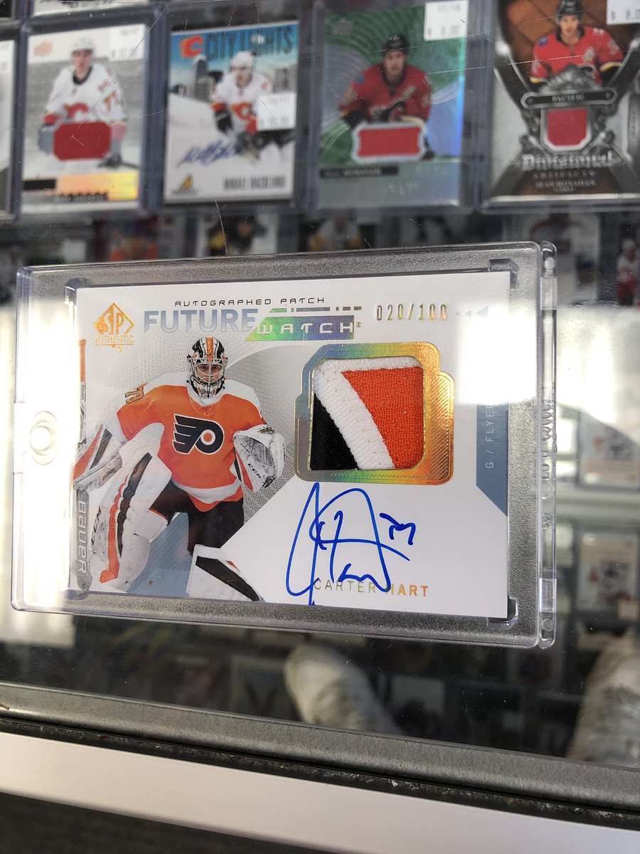 rcook19's tweet photo. #freshpull @MLS_Calgary @UpperDeckHockey @UpperDeckSports nasty cater Hart FWPA !!!!! Such a beautiful card https://t.co/EnKMah7oIK