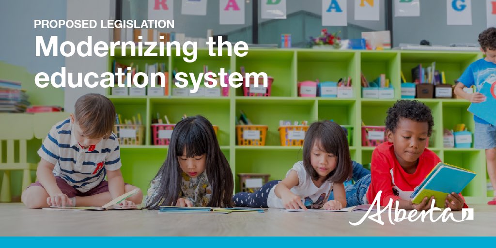 AdrianaLaGrange's tweet photo. It is a great day for education in Alberta! Today I had the honour of introducing the Education Act into the House for first reading. This bill will help us deliver a modern education system so all of Alberta’s children can reach their full potential #abed #Ableg https://t.co/jFdOC6H9pm