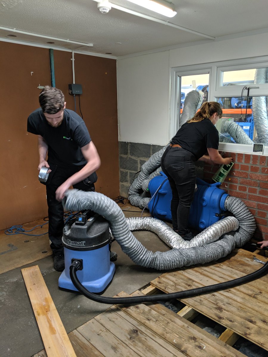 Want to learn more about heat drying? Visit our facilities just outside of Cardiff to get the opportunity to experiment with heat drying in our purpose built test room 
#drymatic #dbk #training #heatdrying
