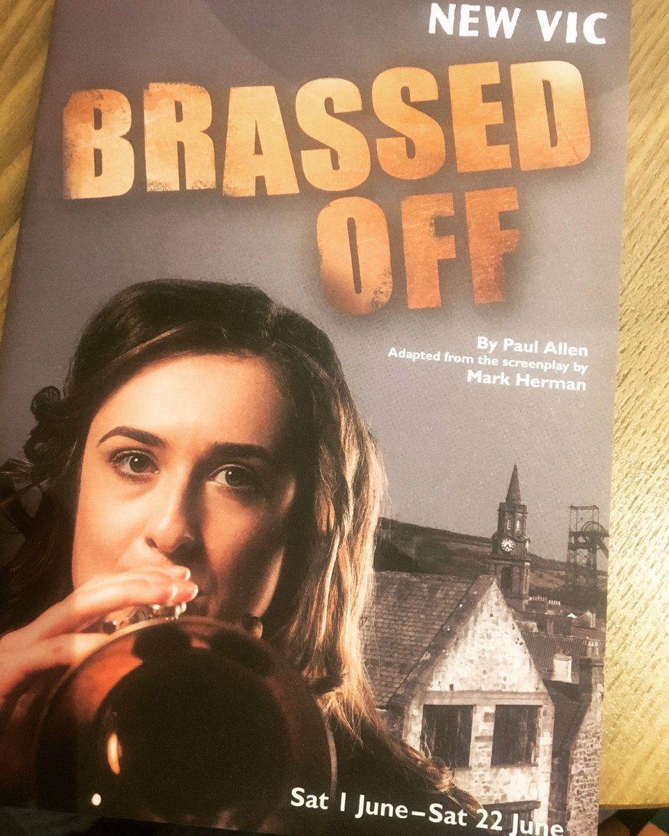 What a fab time we had last night at @NewVicTheatre watching #brassedoff ‘young Shane lad’ and all the other cast members ‘were bloody brilliant’ (she said with a Yorkshire accent!) #newvictheatre #StokeonTrent #citycouncillor #culture #SOTCulture #MyStokeStory