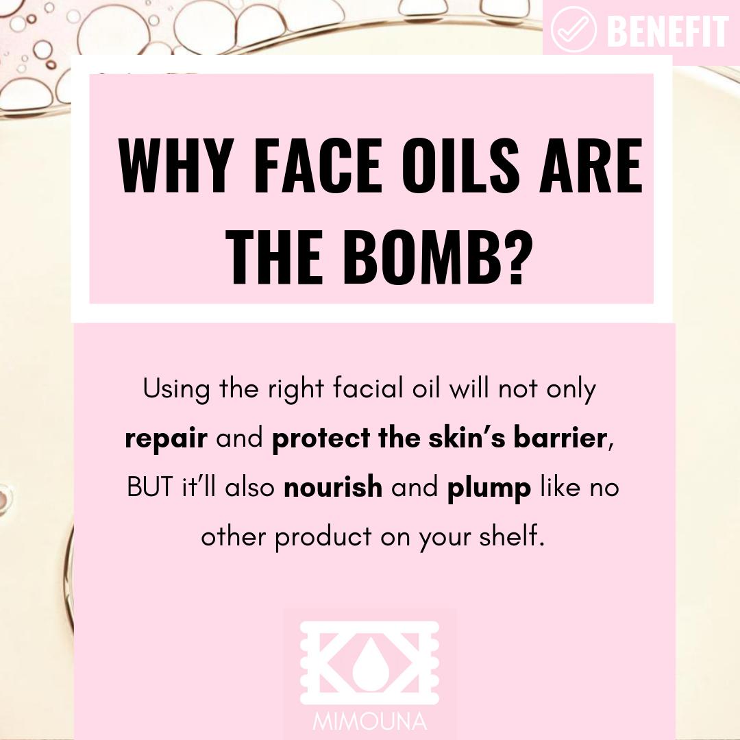 MimounaOfficial's tweet photo. If you've got an oily, acne-prone complexion, your skin will likely LOVE our @mimounaofficial Facial Oil 🏆

Apply a few drops before hitting the pillow, wake up, glow, repeat.
ET VOILA - Skin like a dream.👌

#Cleanbeautyskincare #Greenbeauty #OrganicSkincare #CleanSkin https://t.co/ftATRxtczd