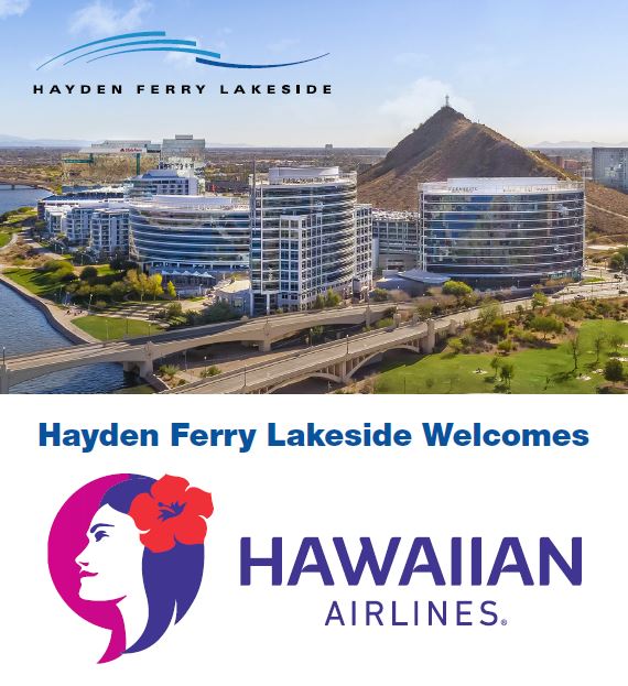 Team Taute welcomes Hayden Ferry's newest tenant, <a href="/HawaiianAir/">Hawaiian Airlines</a>!
#teamtaute #Tempe #haydenferry #hawaiianair