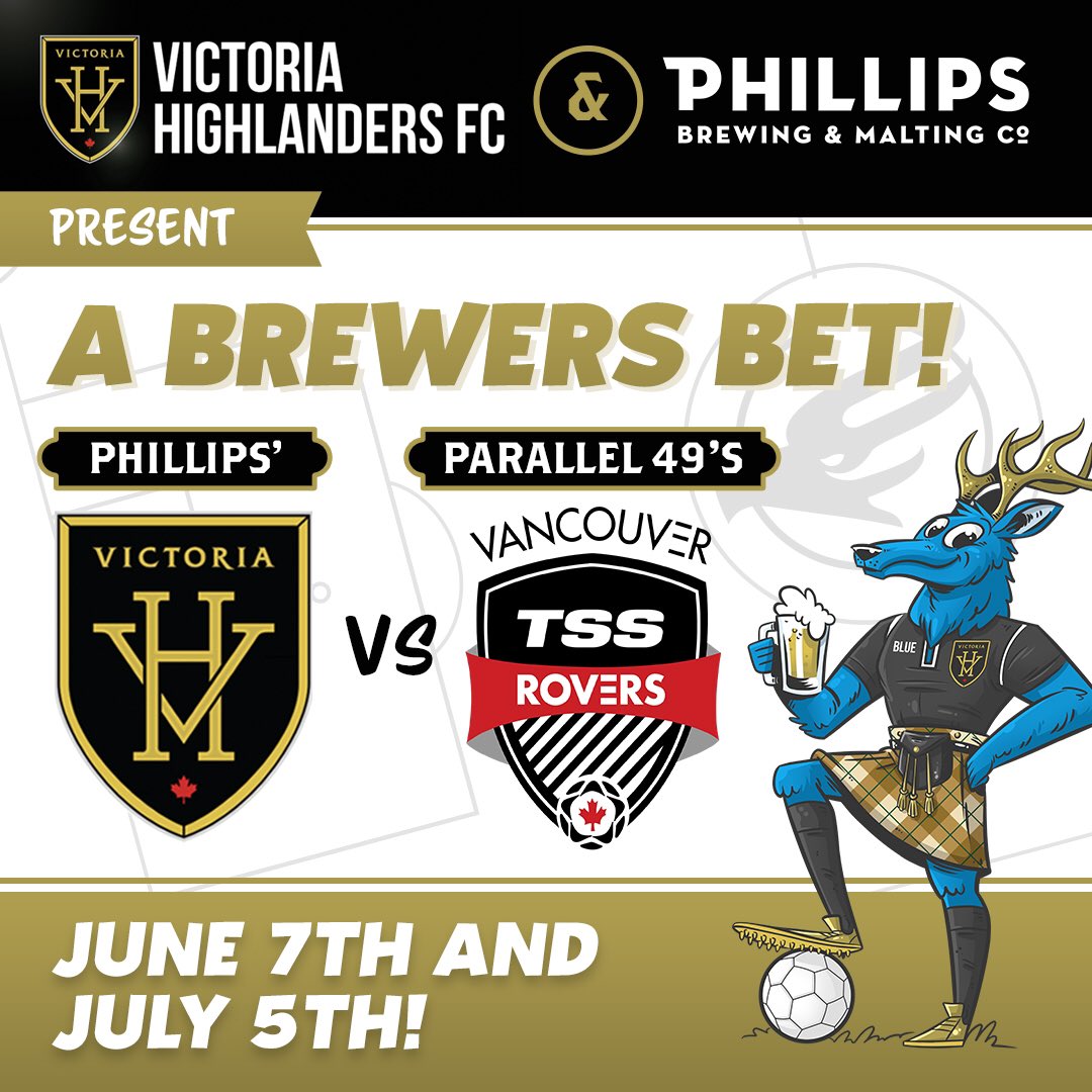 phillipsbeer's tweet image. Who’s in for a friendly competition where beer meets soccer? We’ve got a brewer’s bet with friends over at @parallel49beer, sponsors of @TSSRovers. If our club wins #P49 will pour a keg of our beer in their tasting room &amp;amp; if we lose we’ll be pouring a keg of #P49 brew in ours🍻⚽️
