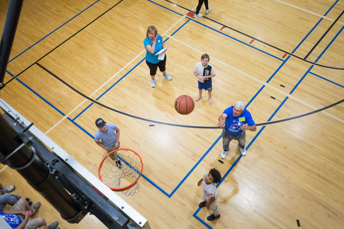 NewAlbanyIN's tweet photo. The LifeSpan Resources Senior Games are going on this week and Mayor Jeff Gahan got the chance to watch some of the basketball action at the Floyd County YMCA. There are so many great events for our seniors to take part in. Thank you, LifeSpan for all you do! #OurNA https://t.co/w90VdHwpCX