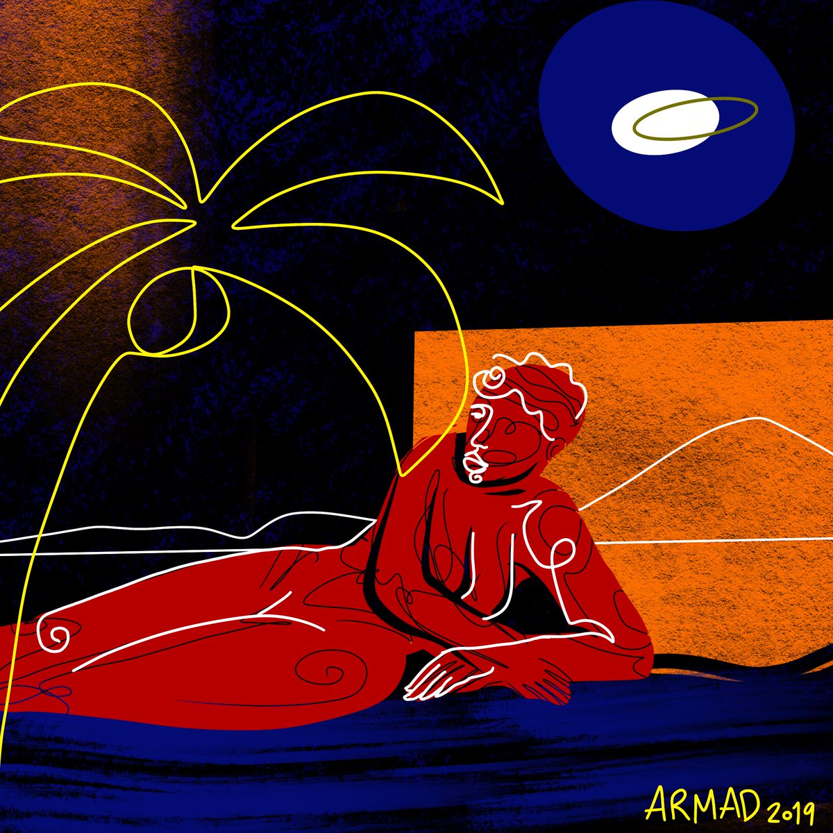 artofbam_'s tweet image. Seven Mile Beach 🏖 
-Armad 2019

#armad#art#beach#line#digitalart