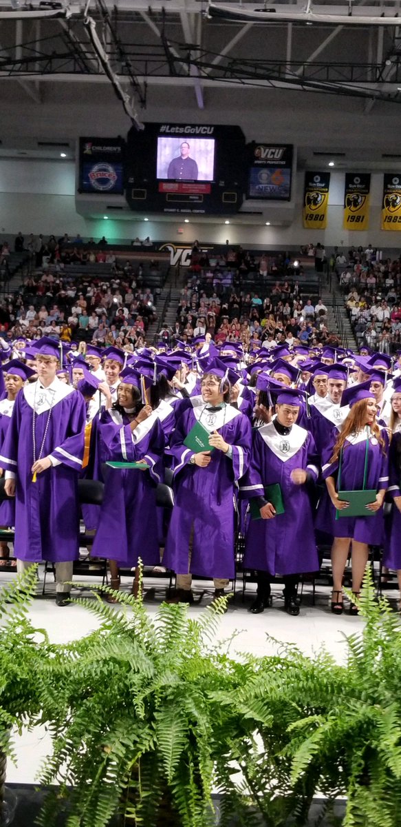 A second great graduation in the books today! Excited for the James River High School Class of 2019! I know these Rapids are going to do all of us proud!