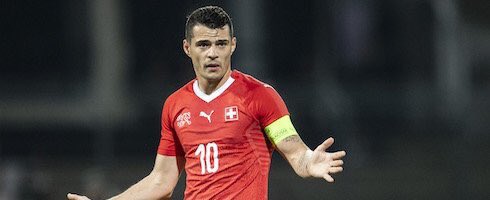 Panchoninho7's tweet photo. "We played good, I'm proud of this team, there was one difference between Switzerland and Portugal today. Cristiano Ronaldo, the best player in the world."
Granit Xhaka
#CR7 #CristianoRonaldo #Portugal #BestForAReason #Facts https://t.co/QkZwFjcTvK