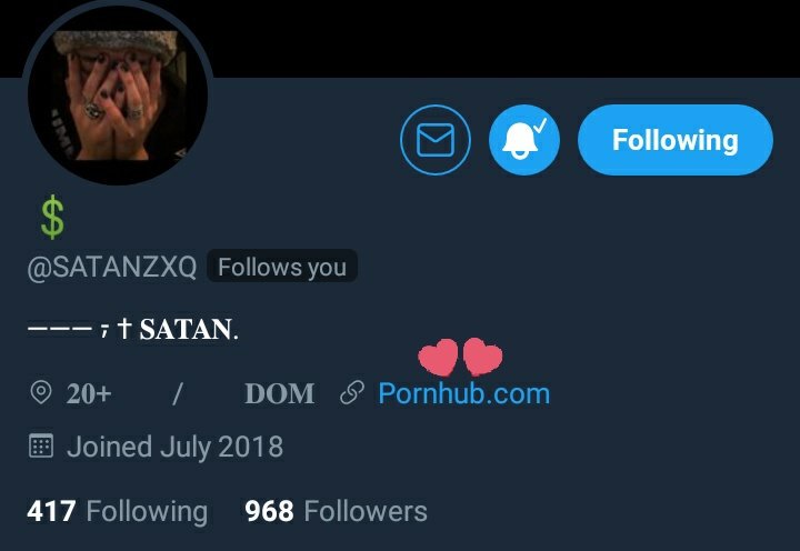 SKSJSNDJC WHAT IS THIS @SATANZXQ