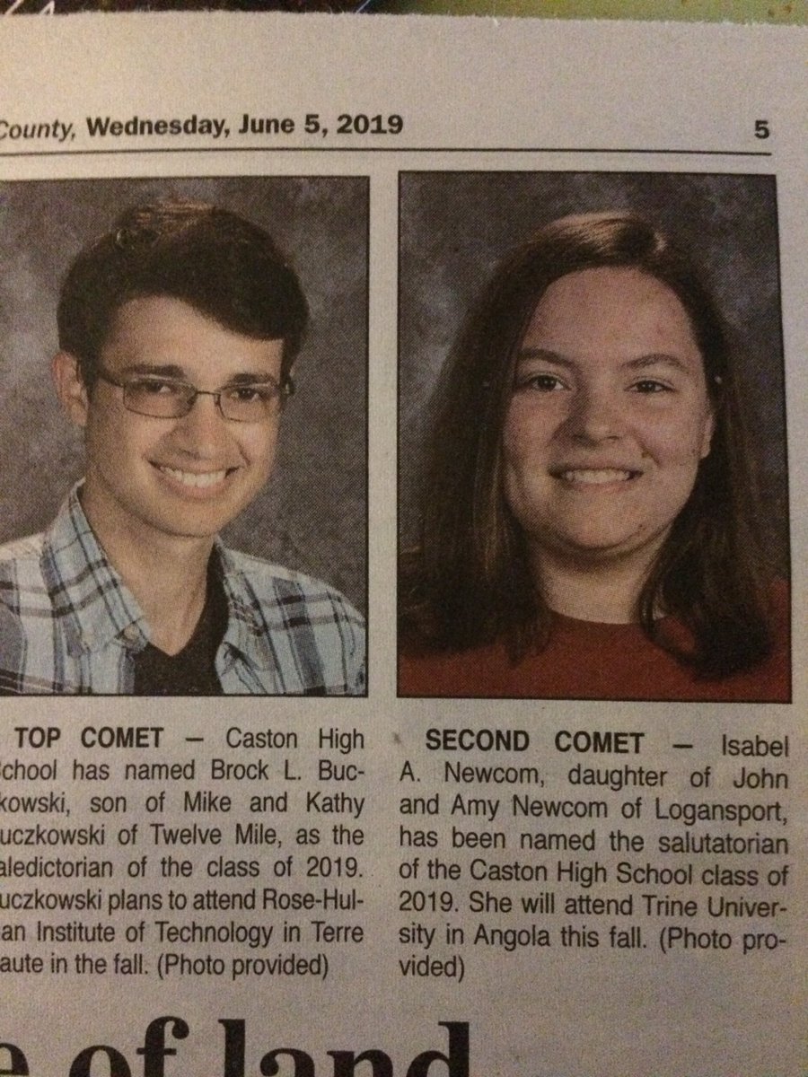 LukensJennifer's tweet photo. Congratulations again,@smart_charactor and Isabel!  #CometPride https://t.co/yY2weIUxBm
