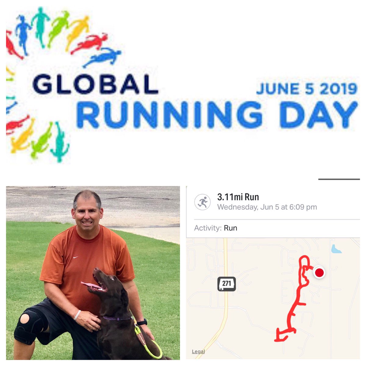 Coach_JRS4's tweet photo. #GlobalRunningDay #runstreakday1115 #TeamPupper https://t.co/gVFxQPfXgj