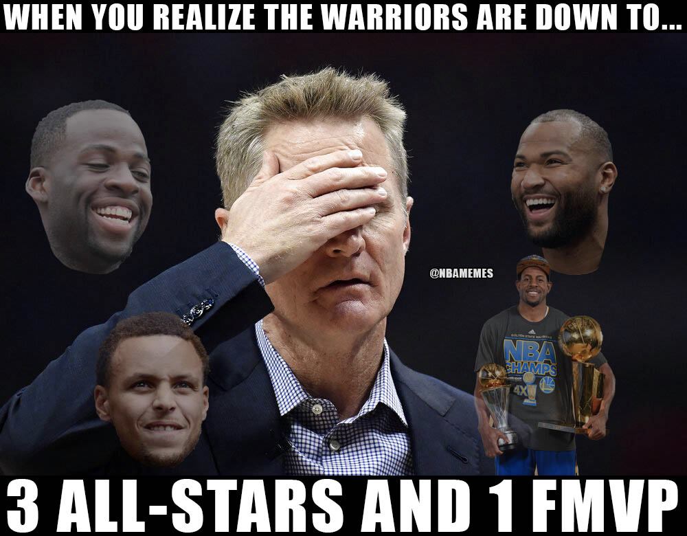 Nba Memes On Twitter The Warriors Dilemma In Game 3 Of The Nba Finals