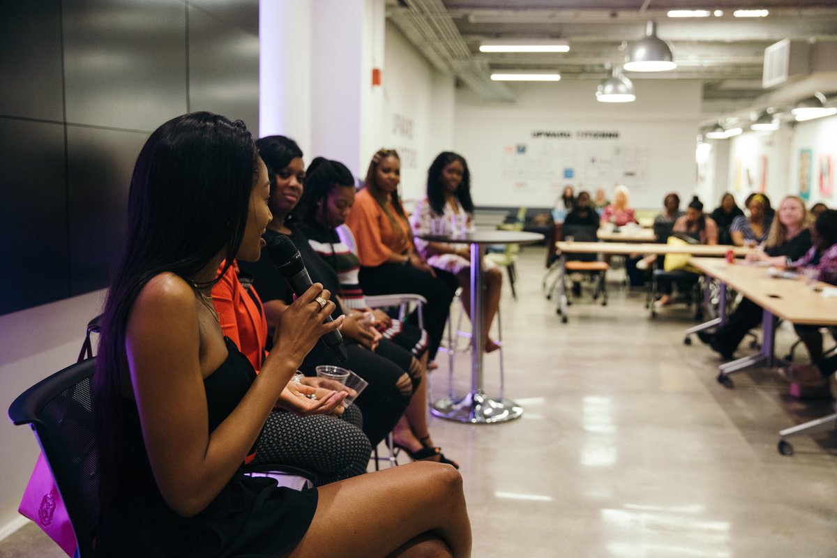 powerofct's tweet photo. Last night’s #SheMeansBusiness panel discussion 👑 

Many thanks to @upwardhartford for partnering with us for this dynamic event. Schedule a time to meet with us and check out the co-working space. 

Event photos are up at https://t.co/UDGsxetfM4 📸: @shaunllewellyn_ https://t.co/rcy1OPE3qC
