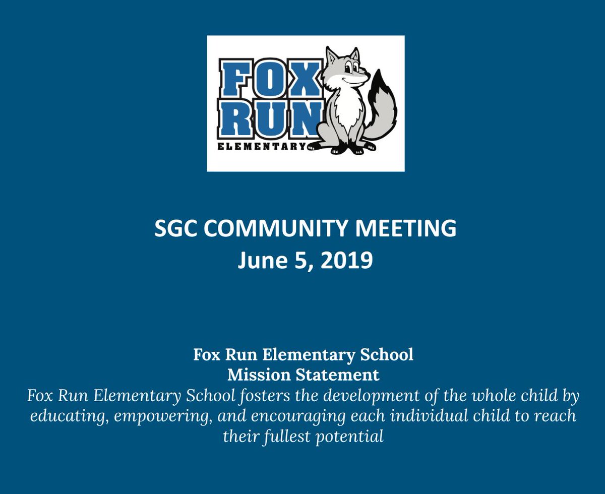Tonight's School Governance Council Community Meeting had a great turnout and rich dialogue! 

If you were unable to attend, we welcome you to view the presentation slides and contact administration with any questions you may have. 

docs.google.com/presentation/d…