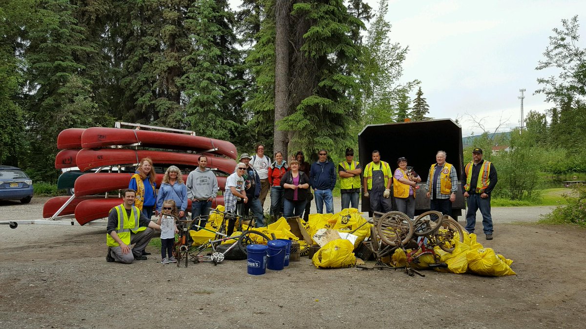 We need volunteers for Stream Cleanup Day this Saturday to help us keep #Fairbanks' waterways beautiful. Activities begin at 9:00 am on Saturday, June 8th at the Lions Club Park off Danby Road.