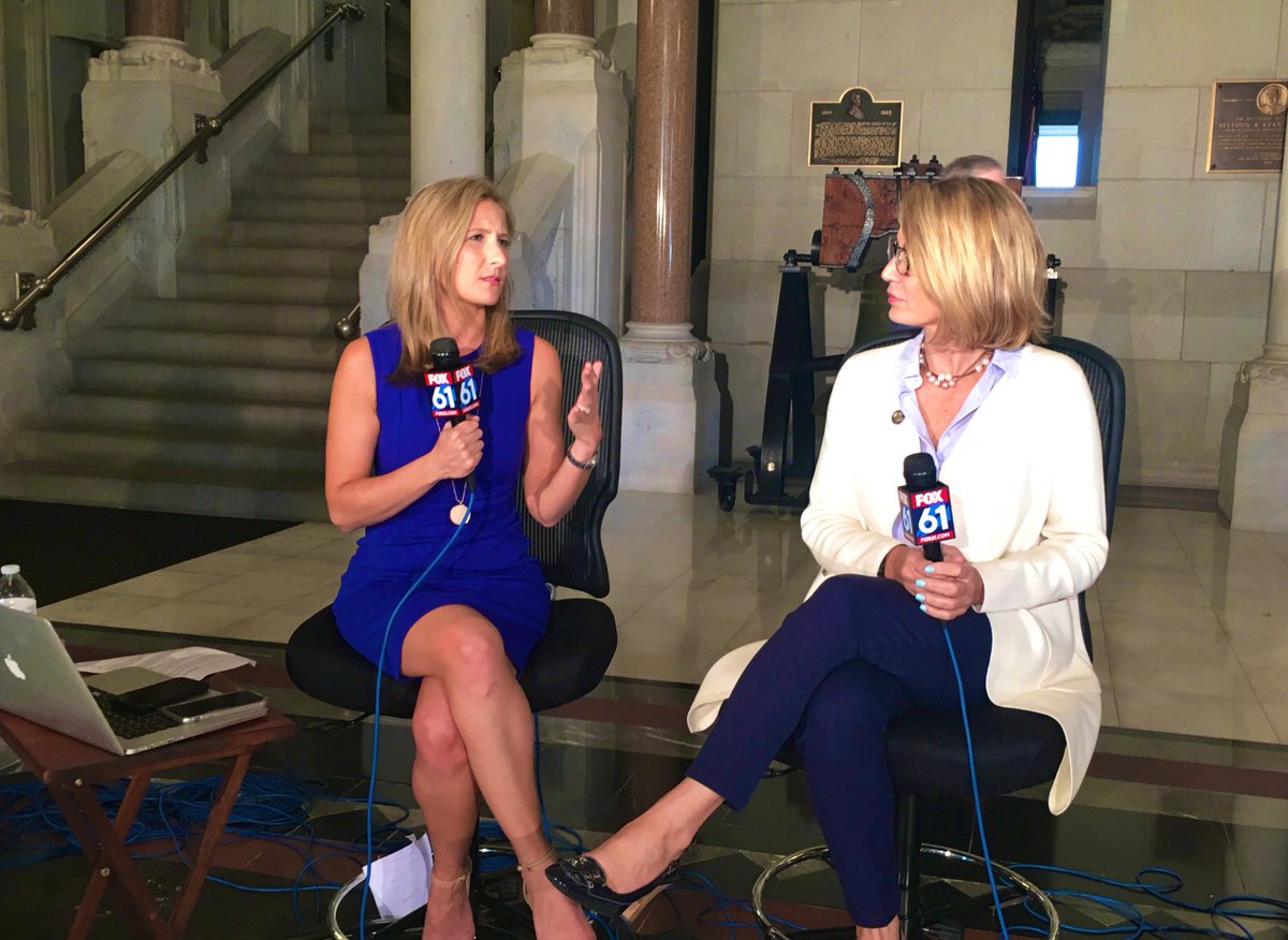 NOW: <a href="/RepTKlarides/">Themis Klarides</a> talks with <a href="/JennBNews/">Jenn Bernstein</a> about what’s been accomplished and what’s left to do as the clock ticks down at the Capitol. #CTpolitics