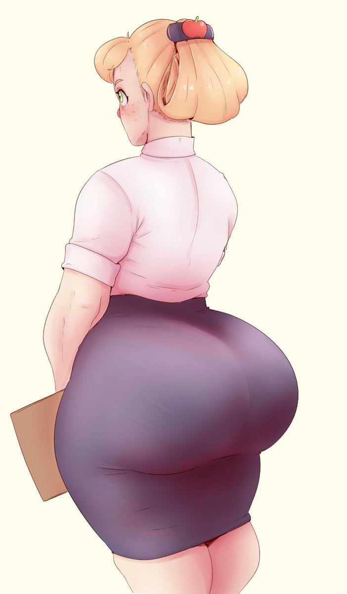 I'm workin' as a new secretary fer some big company. Boss says ain't no panties or bras allowed on duty.