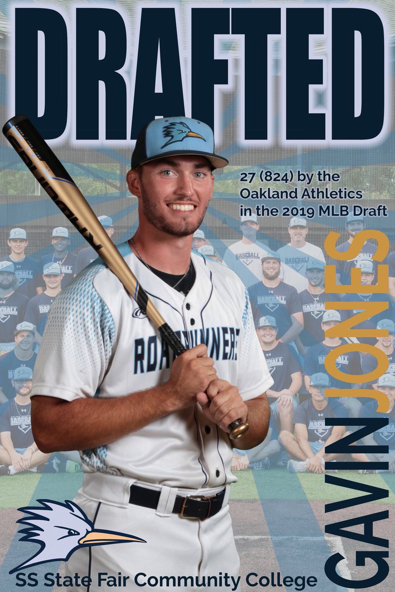 sfccmoAthletics's tweet image. Congrats, @Gavin_Jones23! #WeAreStateFair #MLBDraft2019