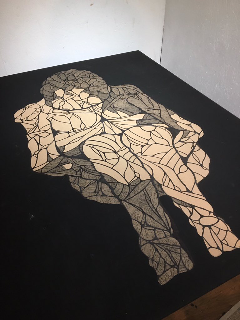 Daniel_mcgirr's tweet photo. It’s not often I explain the meaning or influence behind my work but I feel I would give some context to this current piece I am working on entitled reflection. I suffer with anxiety and like a lot of people I know this can be completely debilitating. https://t.co/Ajq9HYanKr