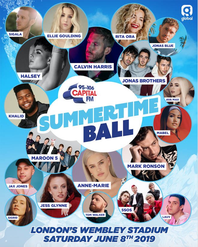 Omg can’t believe going to be at #CapitalSTB  in 3 days waited years for this <a href="/SigalaMusic/">Sigala</a> <a href="/elliegoulding/">Ellie Goulding</a> <a href="/jonasbrothers/">Jonas Brothers</a> <a href="/JessGlynne/">Jess Glynne</a> <a href="/5SOS/">5 Seconds of Summer</a> <a href="/CalvinHarris/">Calvin Harris</a> <a href="/RitaOra/">Rita Ora</a> <a href="/halsey/">halsey 🌸</a> <a href="/avamax/">AVA MAX</a> <a href="/thegreatkhalid/">Khalid</a> <a href="/maroon5/">Maroon 5</a> <a href="/Mabel/">Mabel</a> <a href="/JaxJones/">Jax Jones</a> <a href="/AnneMarie/">ANNE-MARIE</a> <a href="/lauvsongs/">lauv</a> <a href="/thisissigrid/">sigrid</a> <a href="/JonasBlue/">Jonas Blue</a> ❤️❤️❤️