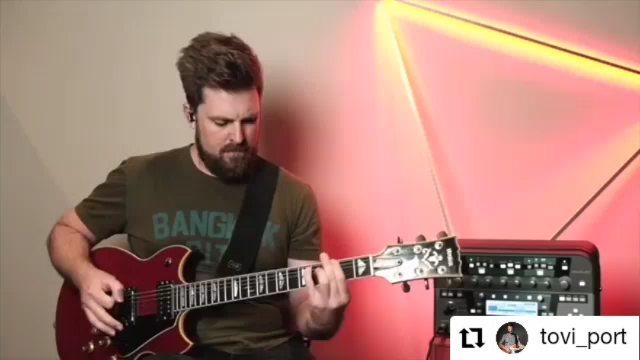 #Repost @tovi_port
• • • • • •
This is my favorite pop song of the decade, Can't feel my face by <a href="/theweeknd/">Abel Tesfaye</a> This guitar is 4 decades old though, 1973 @yamaha_guitars SG2000. The Kingsley Keep pack from @selahsounds sounds killer. I'm using @inhar… bit.ly/2QRGJ3R