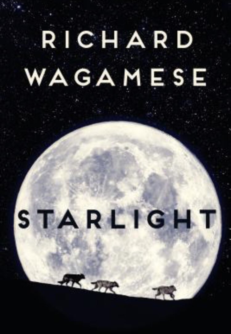 koopy's tweet photo. Ok, I’m only 30 pages into Richard Wagamese’s last novel, Starlight, before his untimely passing in 2017 and I’m already hooked by his writing and characters. #IndigenousHistoryMonth #IndigenousWriting 

@goodreads link: https://t.co/lPdDCSDhQY https://t.co/TVlIlf4yCk