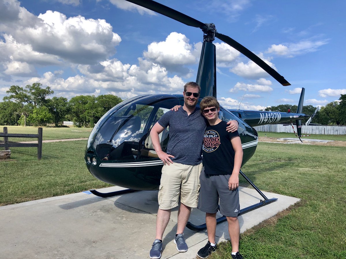 Happy Birthday Flight to Michael!!! Thanks to his Mom and Dad for getting him a ultimate tour of Austin. Michael is very interested in flight training and wants to be pilot. Happy birthday Michael see you in the sky soon. 👨🏼‍✈️ 🚁 ❤️  <a href="/fox7austin/">FOX 7 Austin</a> <a href="/austin360/">Austin 360</a> <a href="/365ThingsAustin/">365 Things Austin</a>