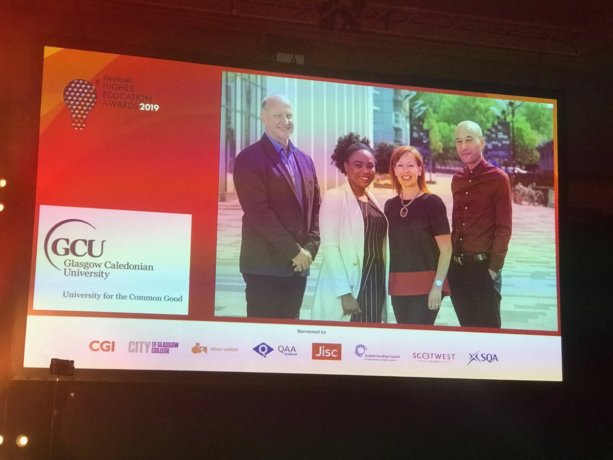 CaledonianNews's tweet photo. Whoop. Glasgow Caledonian University finalist in Equality Diversity and Inclusion award ⁦⁦@HeraldEvents⁩ #heraldheds sponsored by ⁦@dixonwalter1⁩ https://t.co/tiXrTKiYtL