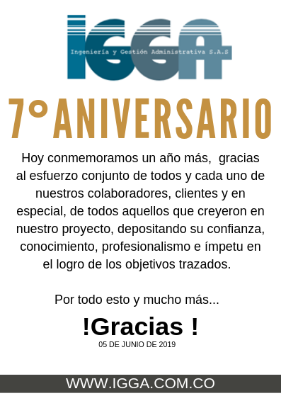 Ingenieriayges's tweet photo. Felicitaciones!!! estamos de aniversario.

@Ingenieriayges @intercolombia @Internexa2016 @GrupoEnergiaBog  @Grupo_Argos @EDEQGrupoEPM @CIDET @AvanzadaEnergia @EPMestamosahi @metrodemedellin @ISAGEN https://t.co/xmFmvbGFTv