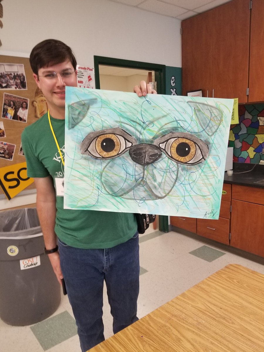 NancyBorden17's tweet photo. #mabanklearns had so much fun hanging out with my friends and painting in my Zen painting workshop. Such a variety of talent. https://t.co/ElposUr4jz