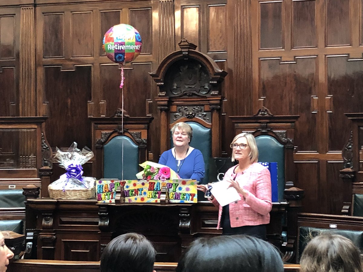 Said goodbye to our service manager Anne Tully today! @JenkinJulie great send off