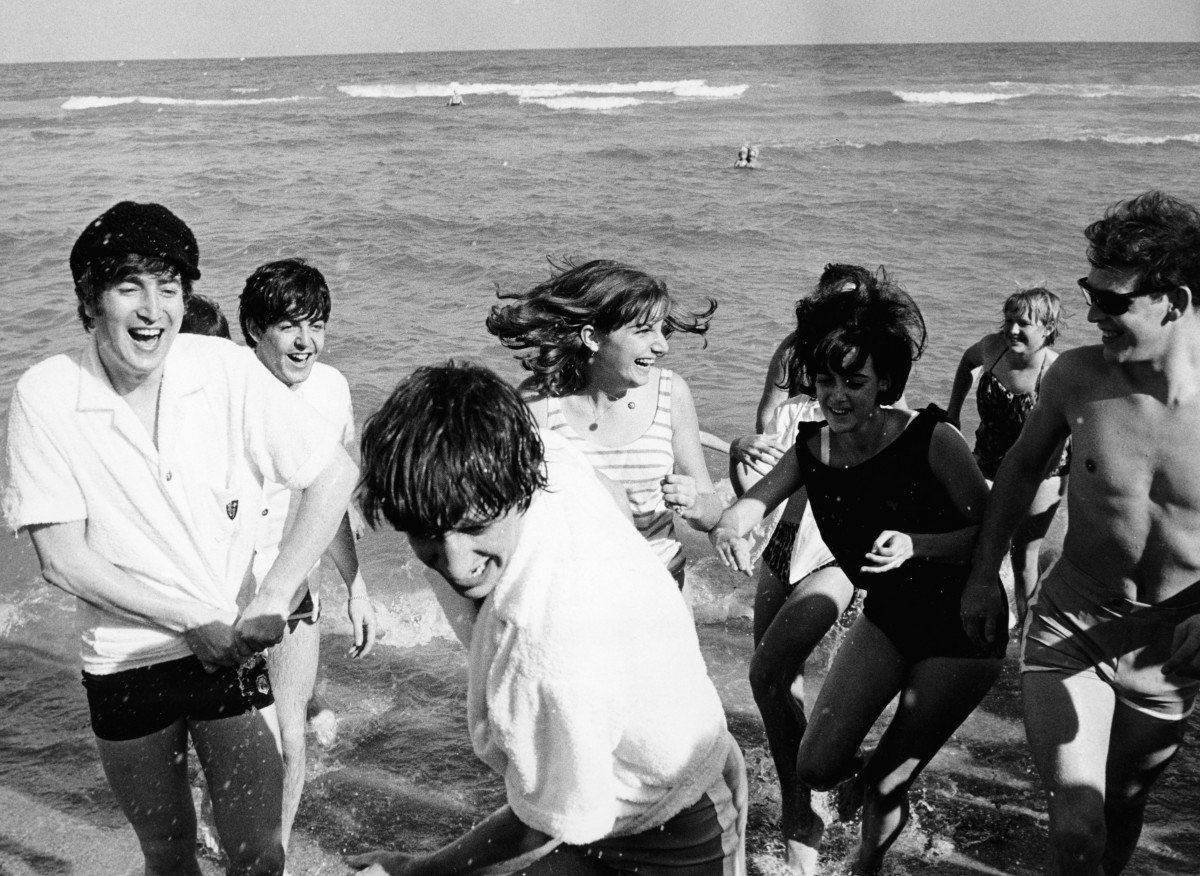 johnlennon's tweet photo. 'If The Beatles or the 60's had a message, it was 'Learn to swim. And once you've learned - swim!' https://t.co/OhB1oyOLYT