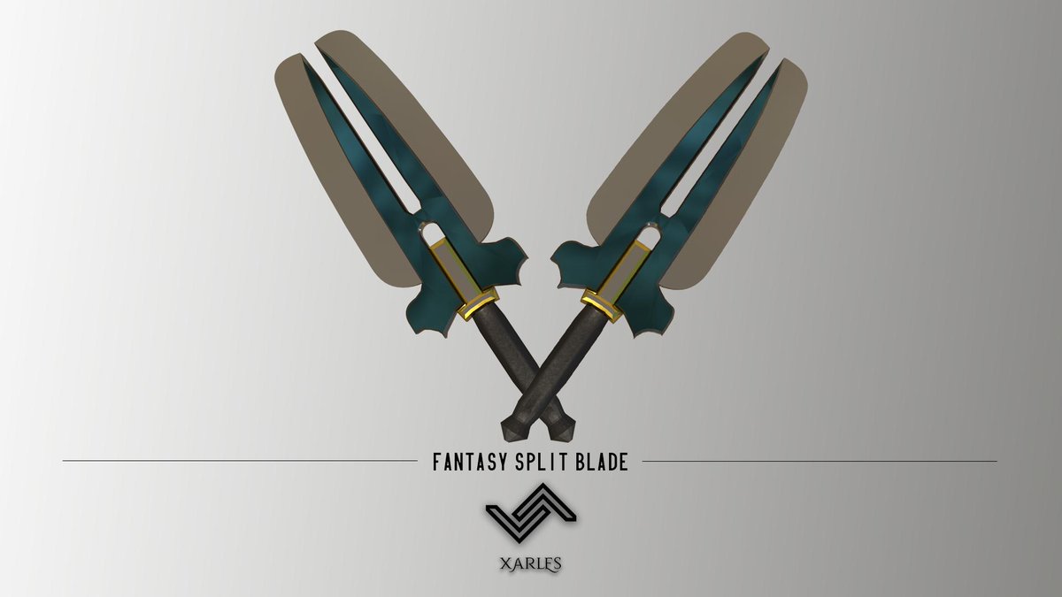 xarlesCS's tweet photo. -Low Poly Fantasy Split-Blade
Created in 3DS Max 2019, Textured in Substance Painter.
#3dsmax #3dmodel #3d #modeling #substancepainter #3DS #gamedev #blade #creator #3dmodeling #UnrealEngine #unity #gun #knife #sword #blender #render #swordmodel #turbosquid #texture #lowpoly https://t.co/5vMQlS2o5c