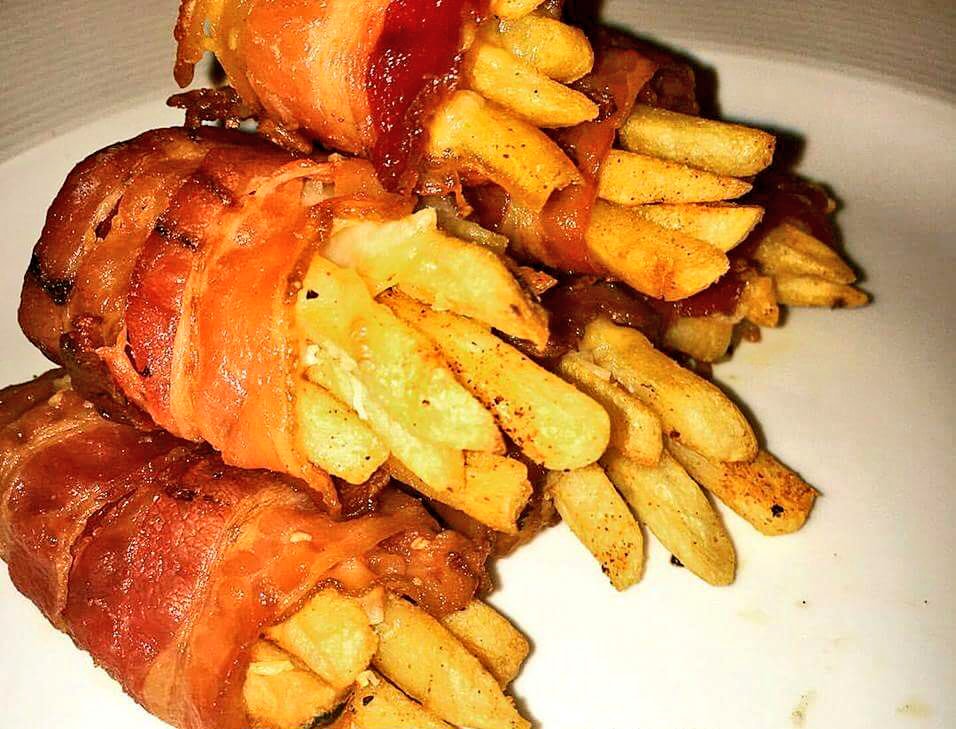 Kari Steele on Twitter "BACONWRAPPED CHEESE FRIES by Hardywolf359…