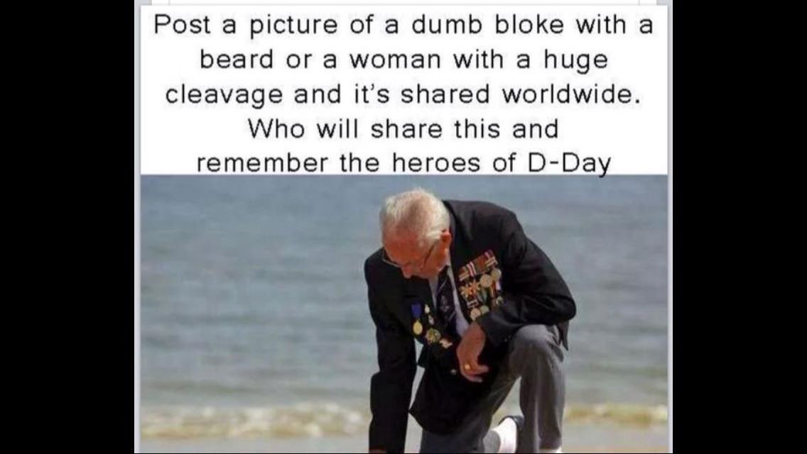 NpdfPdgb's tweet photo. Today is the anniversary of D-Day.

They helped save us from fascism- so show those who fought for our freedom on the beaches of Normandy some respect!

#DDay75 #DDay75years #DDay75th #DDay #DDay75thAnniversary https://t.co/mcykl5wU4W