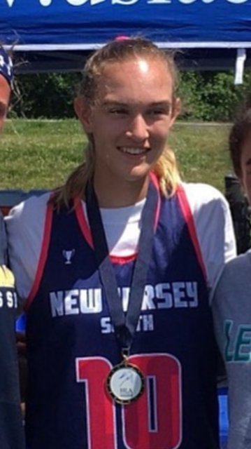 For the 2nd year in a row, Alexis Lauricella was 1 out of 10 lacrosse players in the nation selected for the MVP/All Tournament Team at the U.S. Lacrosse National Tournament. Alexis, along with SJV Victoria Shenk made the final squad for NJ.  Alexis was selected MVP for NJ.