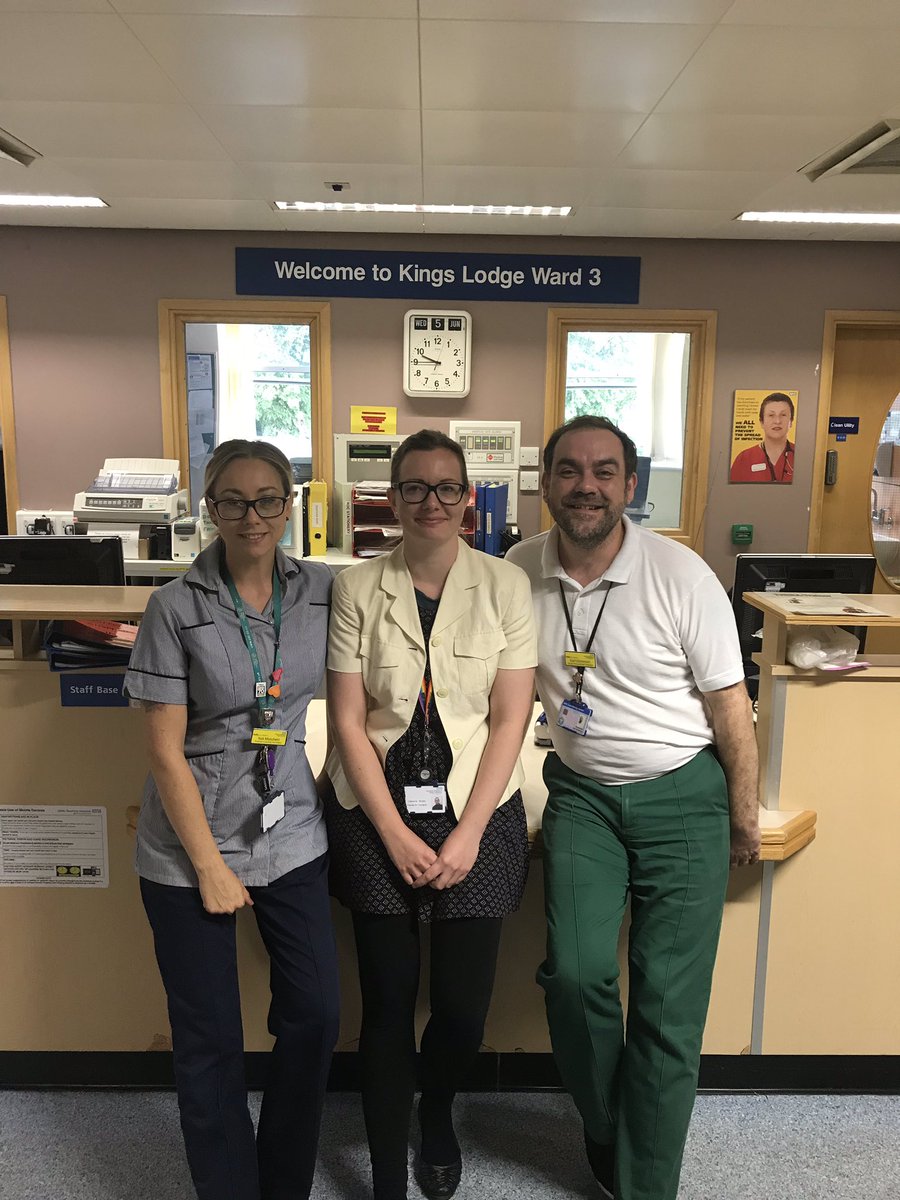 💚Inter professional learning, working and mentoring at its finest! Thank you to our OT clinical educator Karl <a href="/KingsLodgeDerby/">Kings Lodge</a> for supporting a wonderful Art Trainee from <a href="/DerbyUni/">University of Derby</a> on placement - you were a credit to your profession &amp; our patients well-being benefited so much!