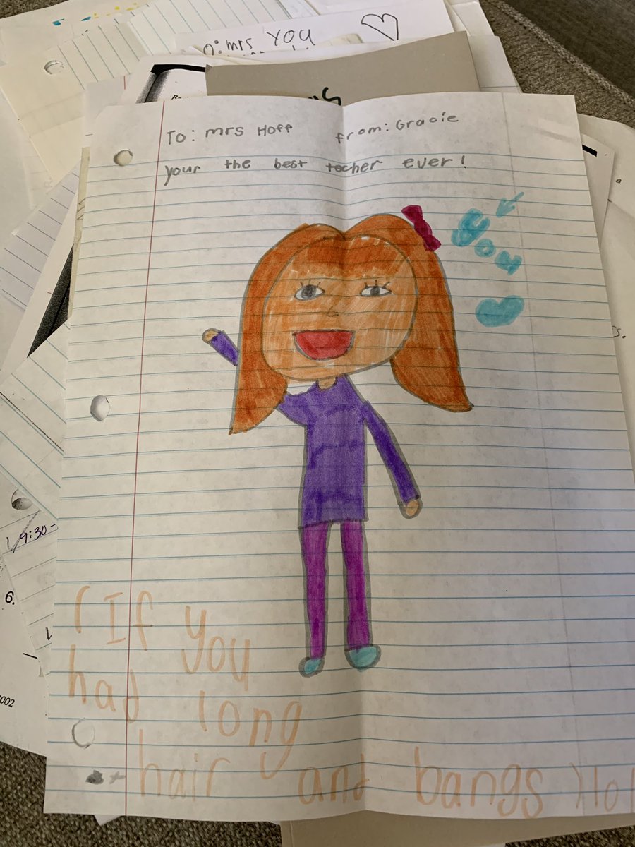 brittneyhoff_'s tweet photo. Going through my “mailbox” from students and staff. Gosh. These are merely a snapshot of the awesome words written to me this year. These people have truly taught me so much and I cannot wait to learn even more from a whole new set. #gfps #gfpsla #gfschools #PLN https://t.co/xoYSe6tMJM