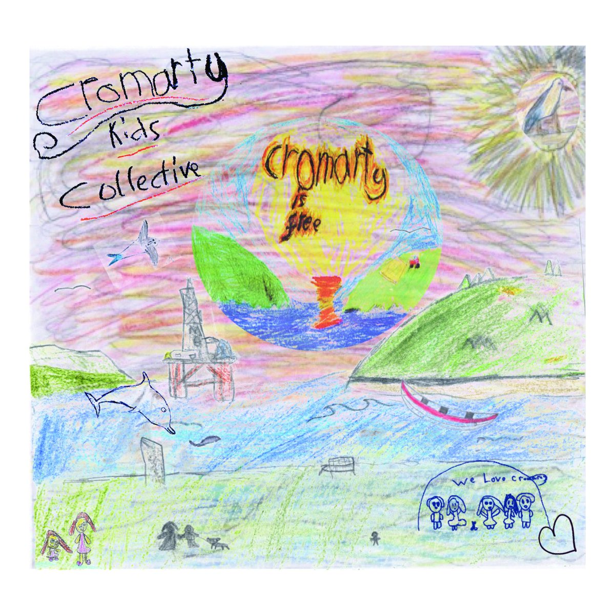 CromartyKids's tweet photo. We just uploaded our artwork onto Bandcamp. Tomorrow we pick up our CD covers, printed courtesy of #SpeedprintInverness.  We think they look great with all our combined artwork. What do you think? https://t.co/I3uIr8u6Ai #BuyOURsong #Bandcamp https://t.co/aM9sVQ9auM
