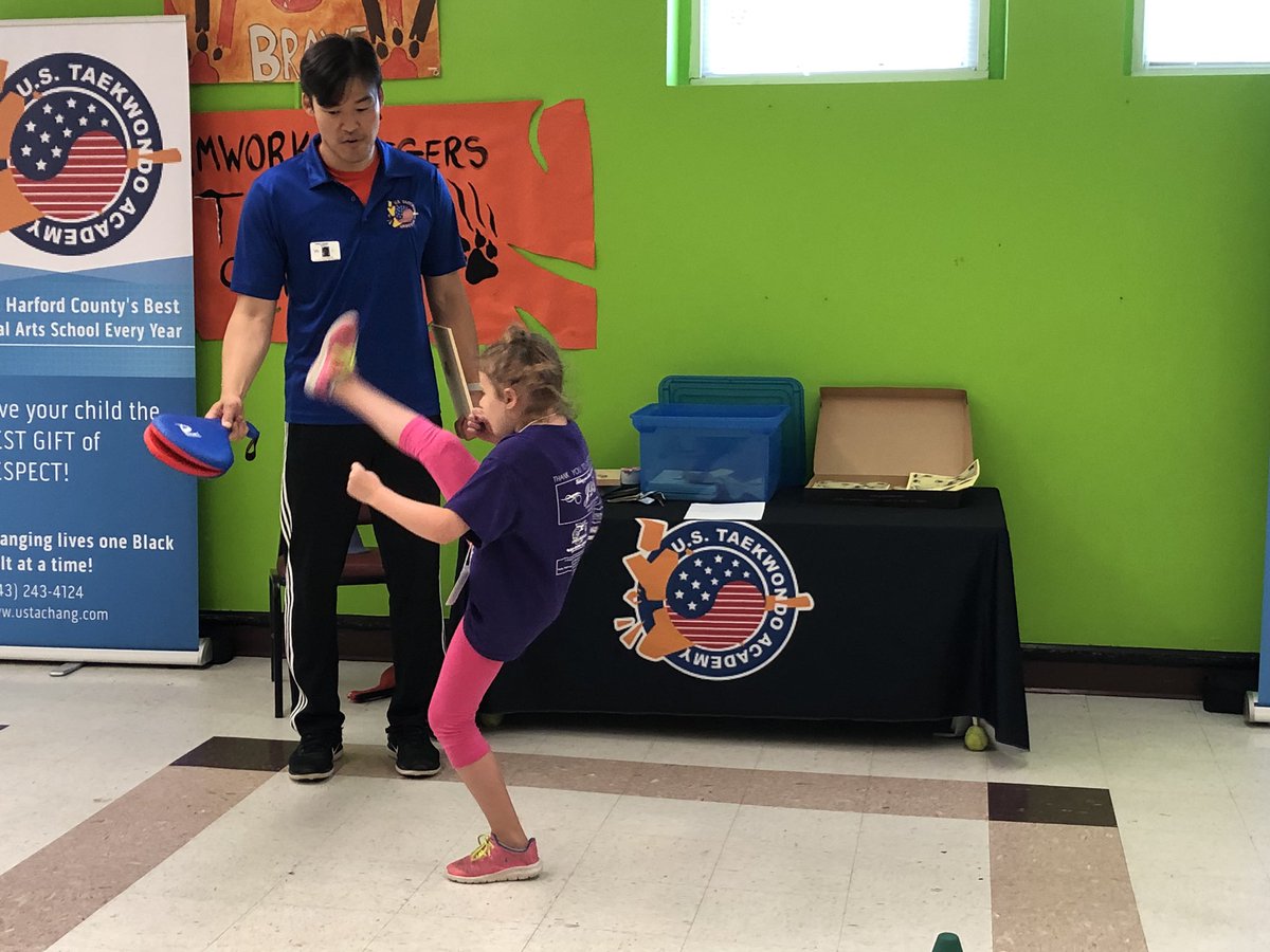 Charger Camp!!!🧡❤️💛💚💙💜Thank you, Master Chang! <a href="/cveschargers/">Churchville Chargers</a> #cheerforchurchville <a href="/ustachang/">US Taekwondo Academy</a>