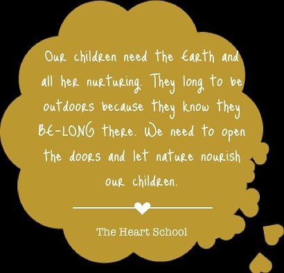 Thursday 6/6

Our #children long to be #outside because they beLONG there. But not all 'outsides' are created equal. It's time we all nature-up, infusing our settings with life, awe and wonder. heartschool.nz/nature-toolkit #CNC2019 #ECE #outdoors #Play #childcare #ECE #nature