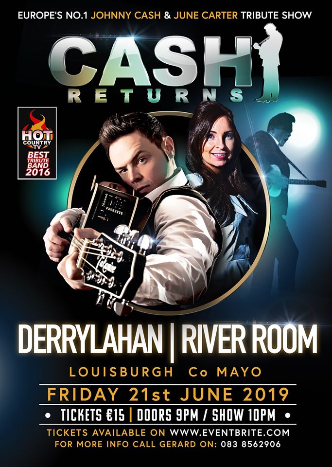 EventPositive's tweet image. Oh Yes this is happening! And it's hotter than a pepper sprout!

#JohnnyCash is coming to #Mayo Friday 21st June.

Johnny Cash fans get ready to go wild with @CashReturnsShow - Tickets on sale now 👉bit.ly/2JL4EBs

Get the girls together - this is gonna be good!