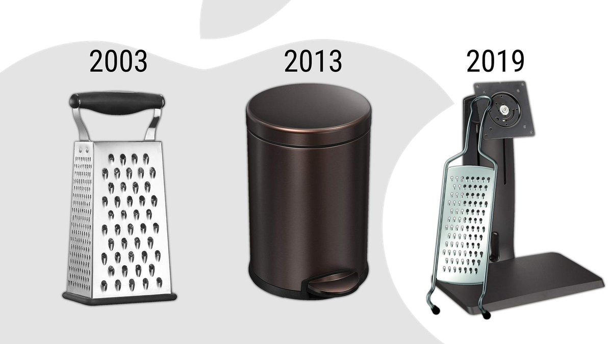 LinusTech's tweet photo. Do you have trouble telling Mac Pros apart? Here's a handy visual guide! https://t.co/Ag1HFz66MR