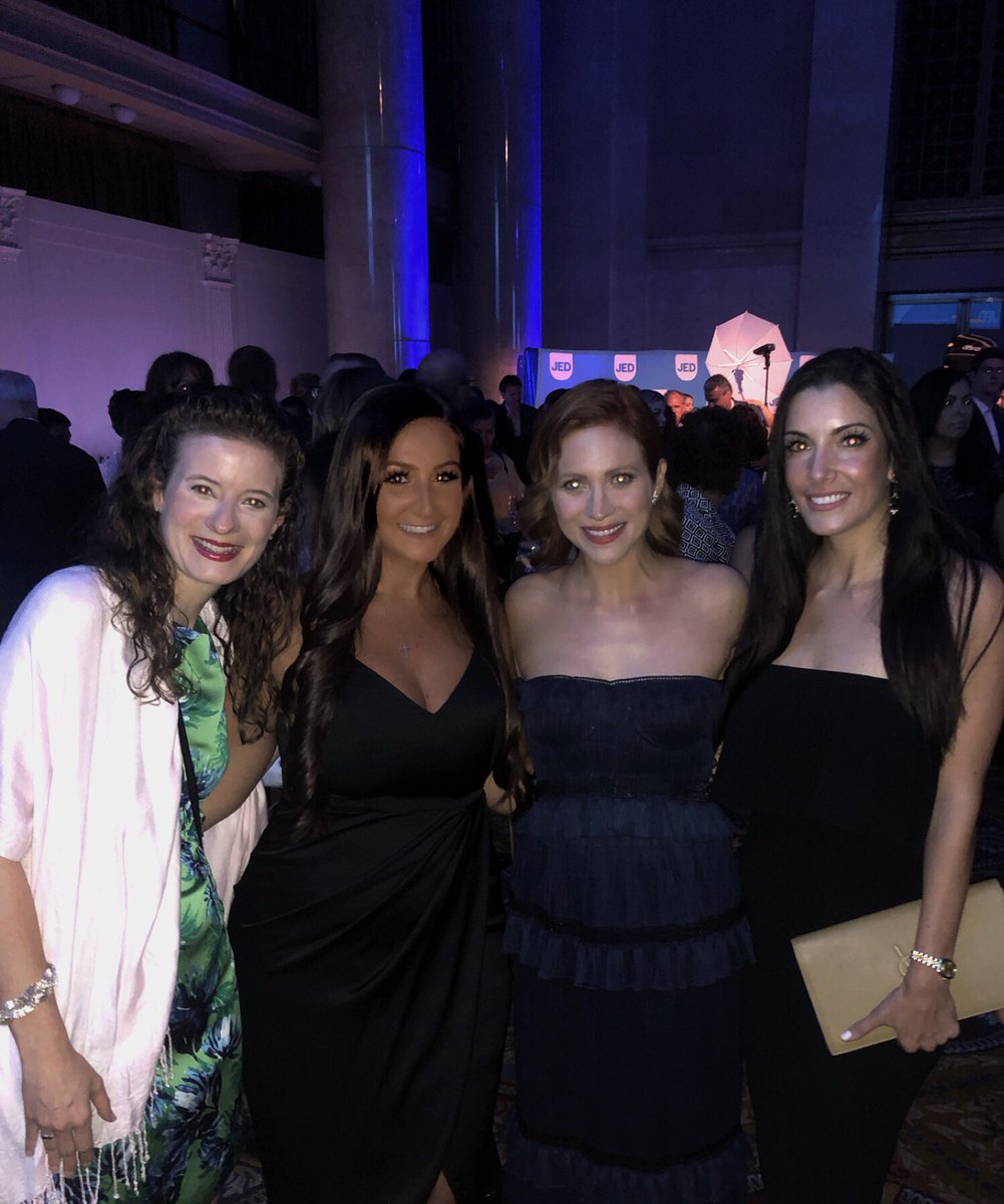 KLLing's tweet photo. Proud to support @jedfoundation at its Gala.  An added benefit is that Brittany Snow is here with us!@Allergan https://t.co/XDV0tQwHZ3