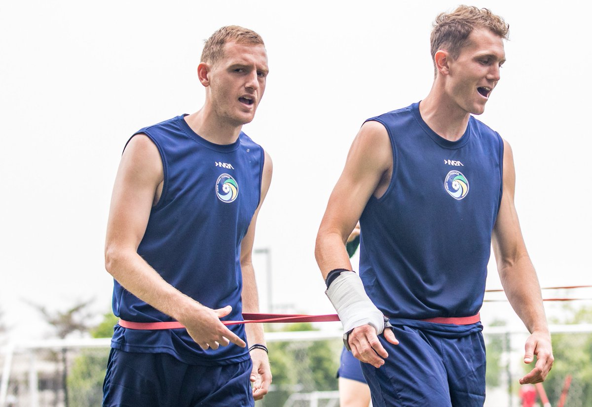 Twinning. 

#NYCosmos