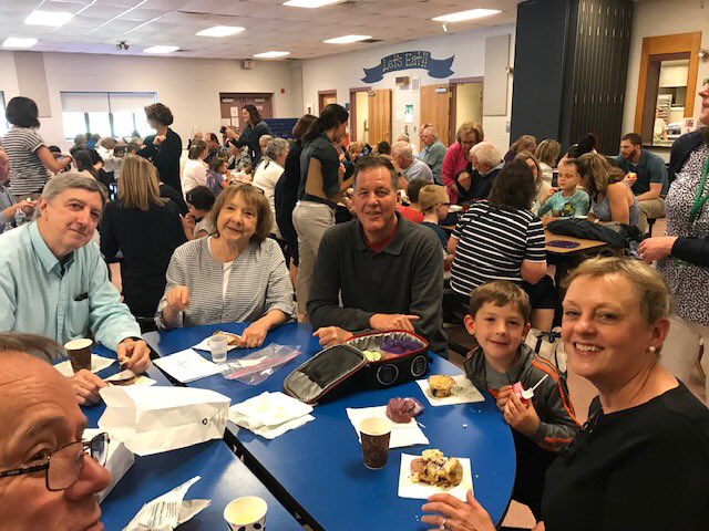 StrathamSchool's tweet image. Grandparent/Grandfriend Lunch was a hit!!