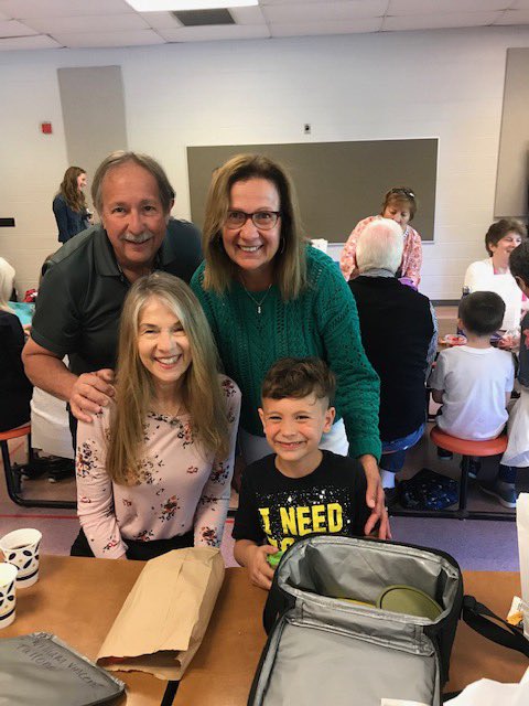 StrathamSchool's tweet image. Grandparent/Grandfriend Lunch was a hit!!