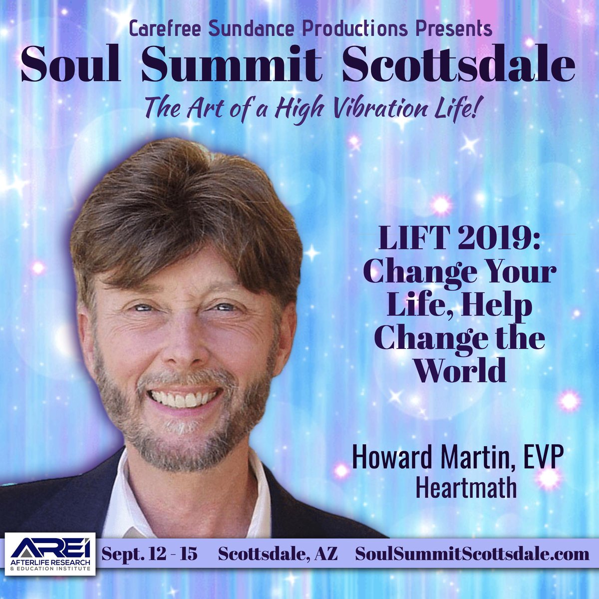 SundanceSuccess's tweet photo. ⚜ Meet Soul Summit Scottsdale 2019 Presenter #HowardMartin, EVP @HeartMathInst on the radio!
💓 LISTEN: https://t.co/a3FVm5LL10
#SoulSummitScottsdale #Heartmath #HeartCoherence #IntutiveIntelligence #HeartRateVariability #Heal #Resilience https://t.co/Is2IGBfU5N