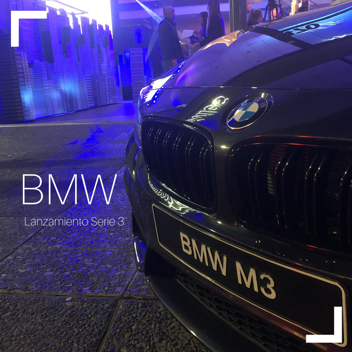 BMMgroup's tweet photo. Hoy estamos en el lanzamiento del nuevo modelo de @BMWARGENTINASA @BMW #Serie3 #Eventos https://t.co/c3Wu43C0xR