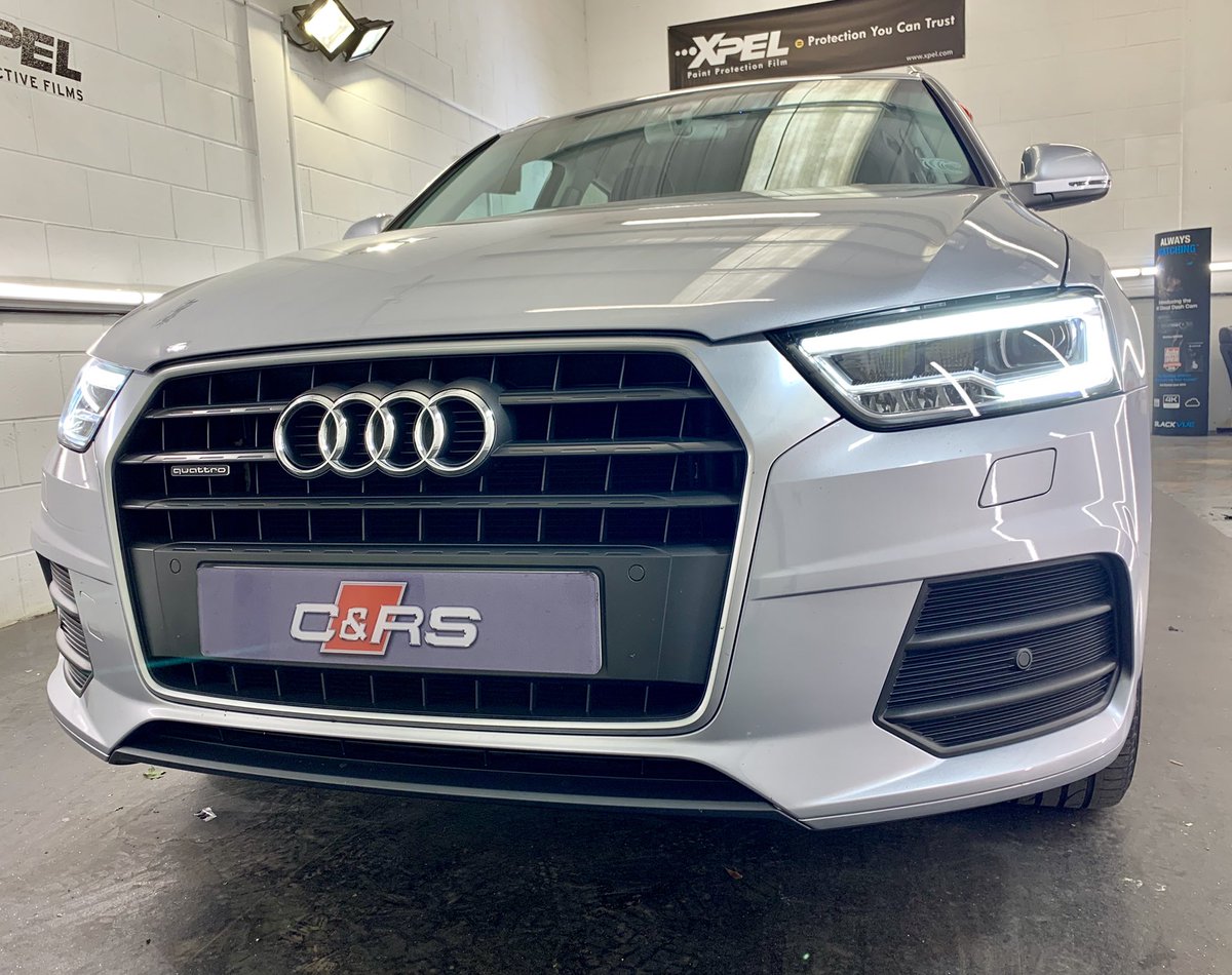 retrofitsol's tweet photo. Audi Q3 we had in this week for front &amp; rear @BlackVue dash cam install. 
Fitted with added battery pack for round the clock recording 
#dashcam #blackvue #audi #AudiQ3 #retrofit #york #leeds #vehiclesecurity https://t.co/W95SLKbKBy