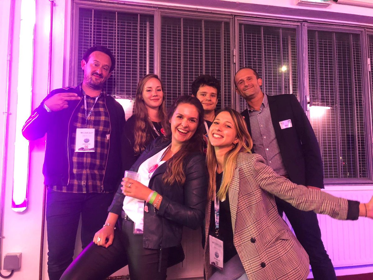 adn_booster's tweet photo. Un immense merci à Machin Chouette de nous avoir accompagné toute la journée sur le #Web2day #microagence #supdecomnantes #equipeautop https://t.co/mMbxiStTRp